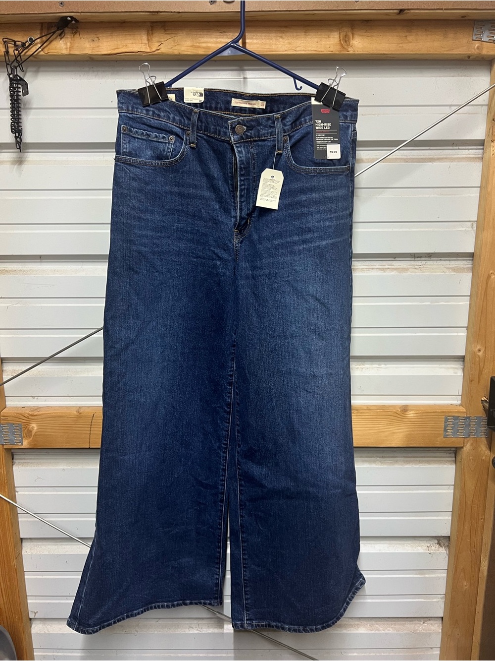 Women’s Levi 728 High Rise Wide Leg jeans